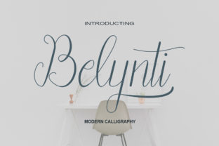 Belynti: A Beautiful Handwritten Font with Smooth and Dazzling Curves