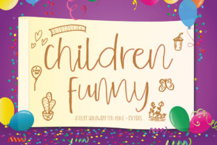 Children Funny: A Whimsical Font for a Modern Design World