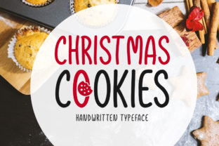 Christmas Cookies: A Sweet and Simple Holiday-Themed Font That Elevates Christmas Design