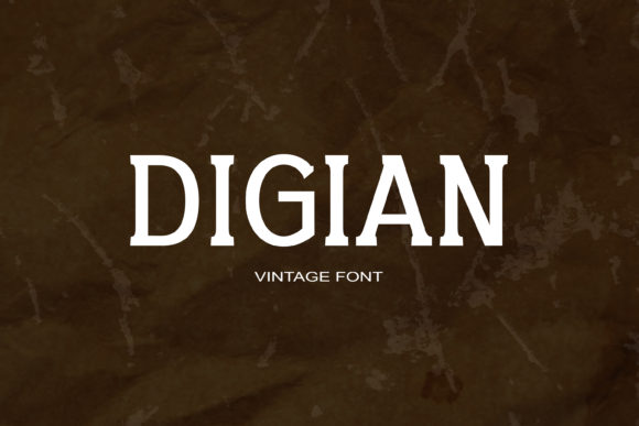 Digian: A Serif Font That Redefines Elegance
