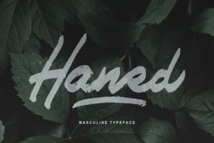 Exploring Haned: A Unique Script Font with Modern Appeal