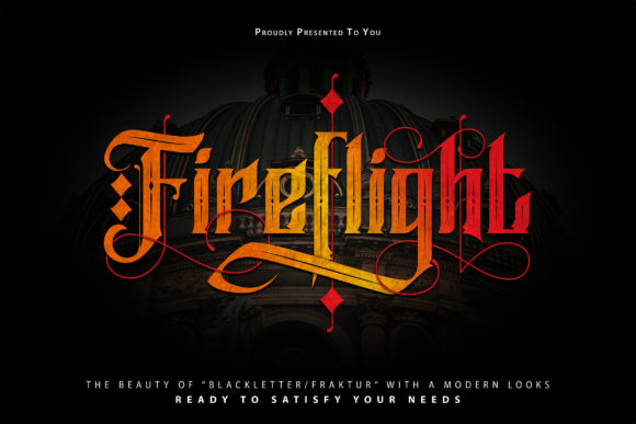 Fireflight: A Bold Statement in Typography