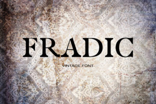 Fradic: A Timeless Serif Font for Modern Design