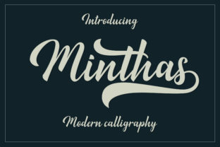 Minthas Script: A Bold Choice for Creative Expression