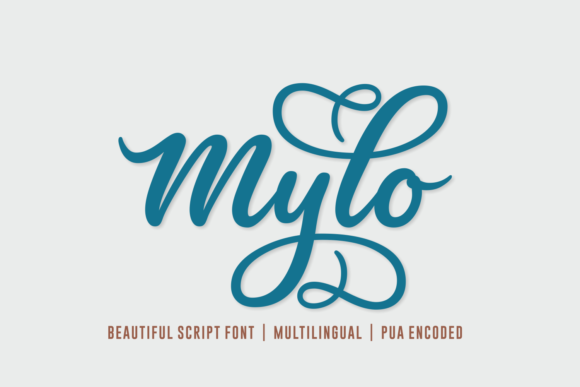 Mylo Font: A Romantic Script for Creative Projects