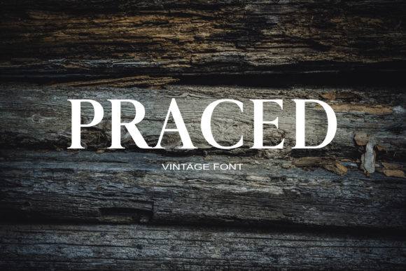 Praced: A Serif Font That Elevates Design