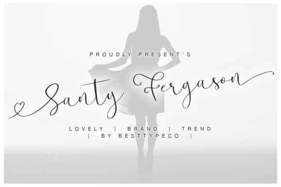 Santy Fergason: A Heartwarming Handwritten Font for Creative Expression