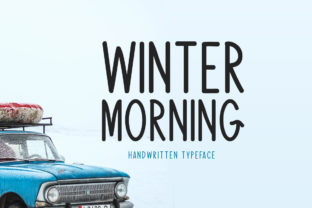 Winter Morning: A Versatile Script Font for Winter-Themed Crafts